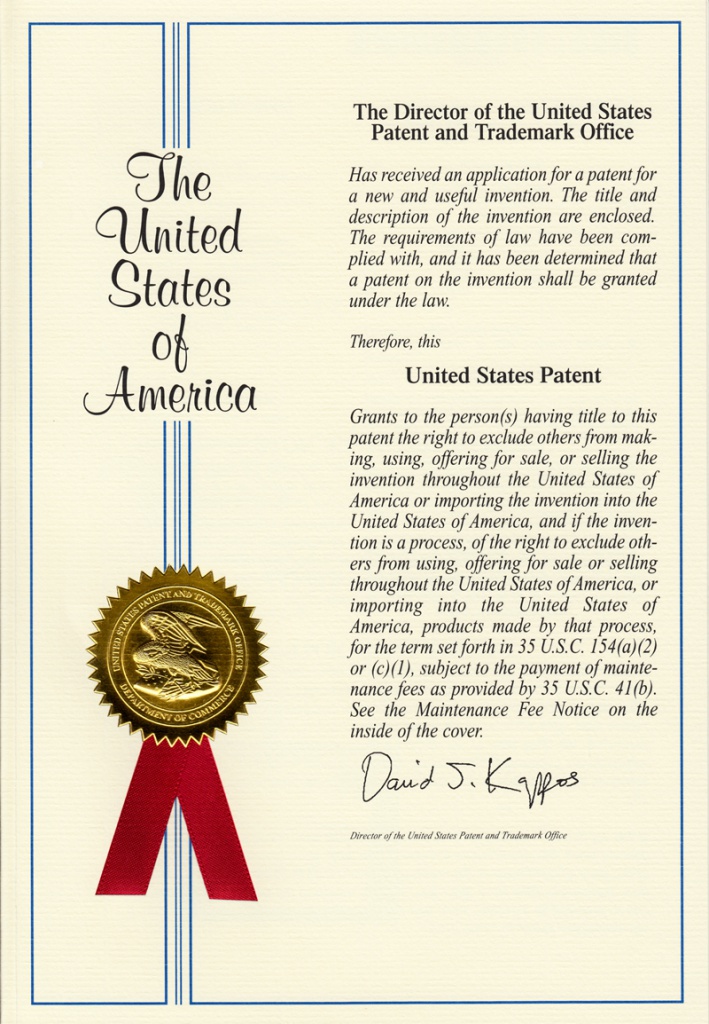 патент США  на печь США