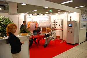 Стенд компании ЗАО "Накал-Промышленные печи" на выставке "Termprocess 2011"
